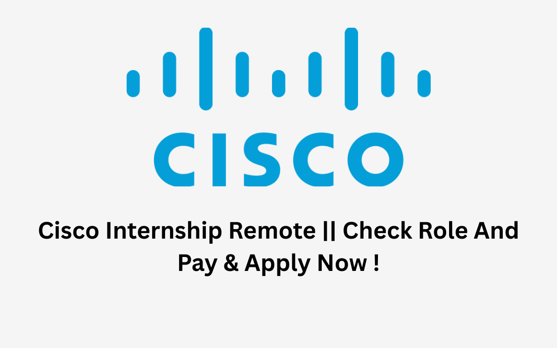 Cisco Internship