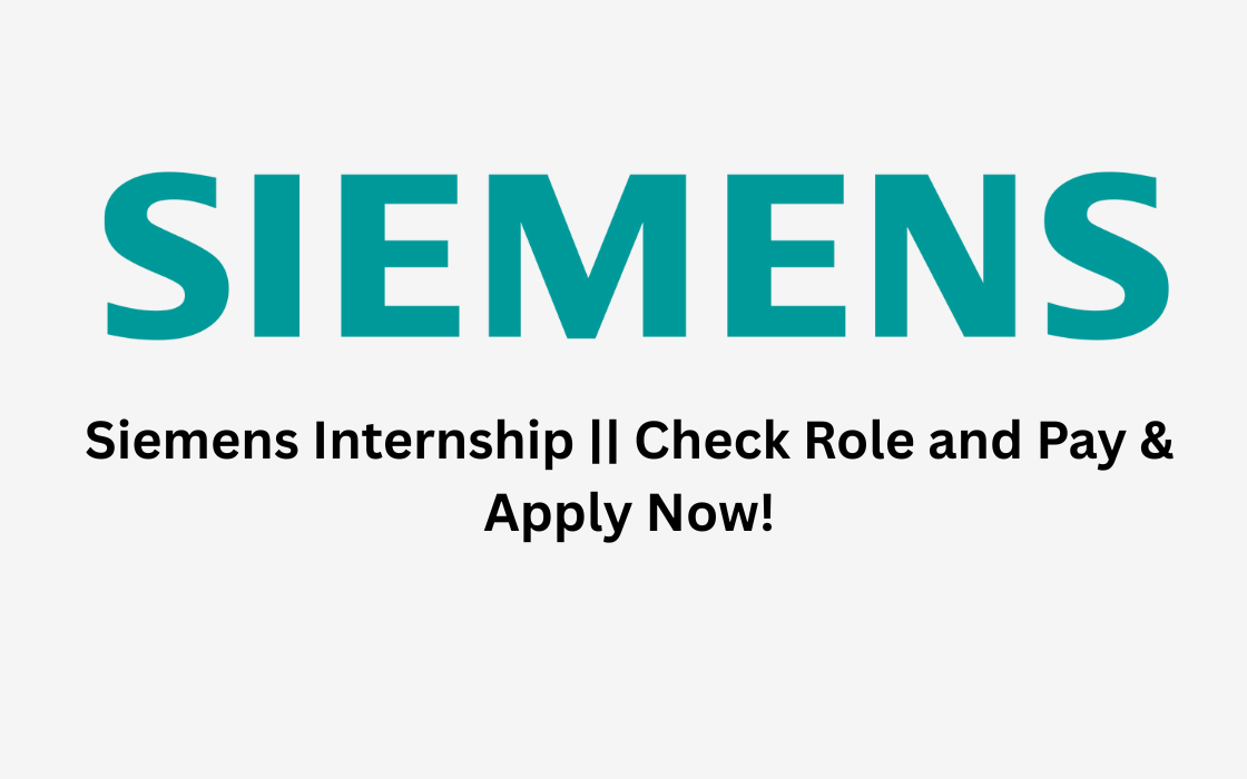 Siemens Internship